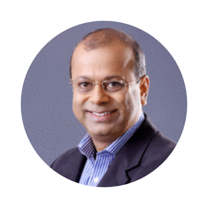 Portrait of Kiran Deshpande, mentor at COEP's Bhau Institute, inspiring entrepreneurial growth and innovation.