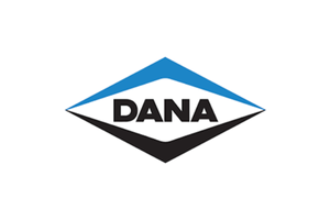 DANA logo representing a global leader in automotive and industrial technologies.