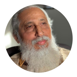 Portrait of Dr. Anil Sahasrabudhe, an esteemed academic and visionary leader associated with COEP's BHAU Institute.