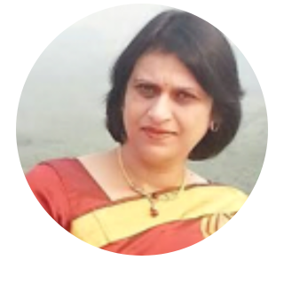 Portrait of Dr. Anita Gupta, a dedicated leader and mentor at COEP's BHAU Institute, supporting innovation and entrepreneurship.