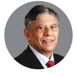 Portrait of Dr. Vijay Kelkar, a distinguished economist and mentor at COEP's BHAU Institute, driving innovation and leadership.