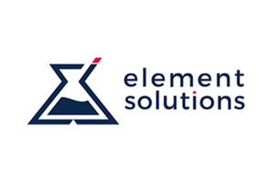 Element Solutions logo representing a global leader in industrial solutions and technologies.
