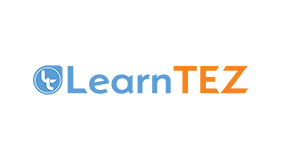 LearnTEZ logo representing a company dedicated to online education and e-learning solutions.