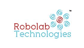 Robolab Technologies Pvt. Ltd logo representing a company specializing in robotics, automation, and cutting-edge technology solutions.