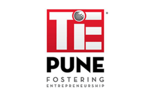 TIE Pune logo representing a global network fostering entrepreneurship and innovation.