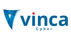 VINCA CYBER logo representing advanced cybersecurity and digital protection services.