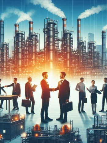 Industry partnership at COEP's BHAU Institute fostering collaboration between startups and established businesses.