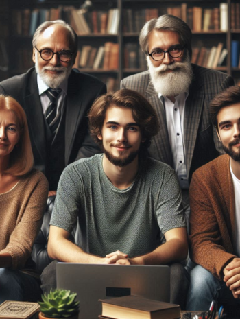 Mentors and faculty at COEP's BHAU Institute providing expert guidance to entrepreneurs.