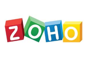 ZOHO logo representing a global leader in cloud-based software solutions for businesses.