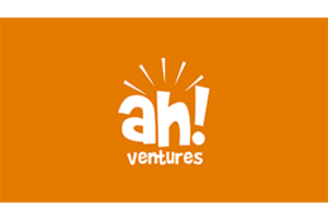 ah Ventures logo representing a platform for funding and mentoring startups.